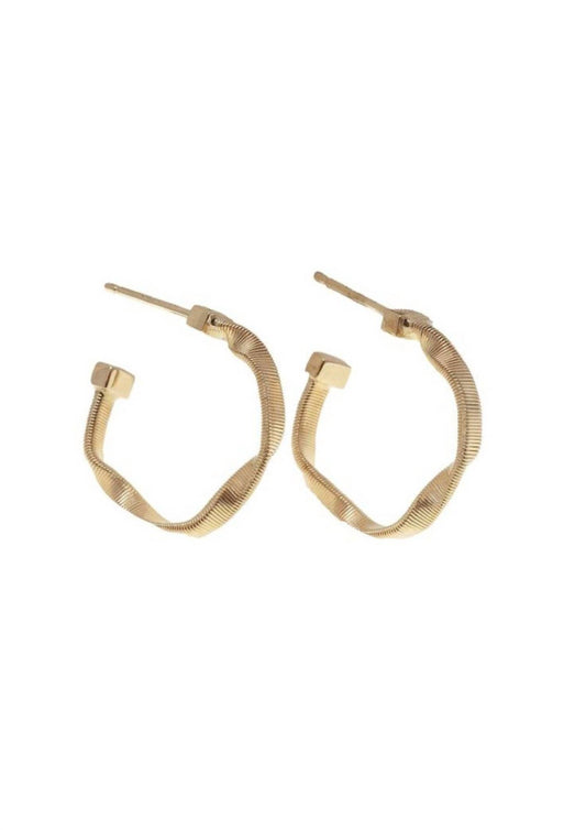 Marco Bicego - Women's 18k Small Marrakech Twisted Hoop Earrings