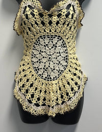 Diotima - Toile Doilie Crochet Top