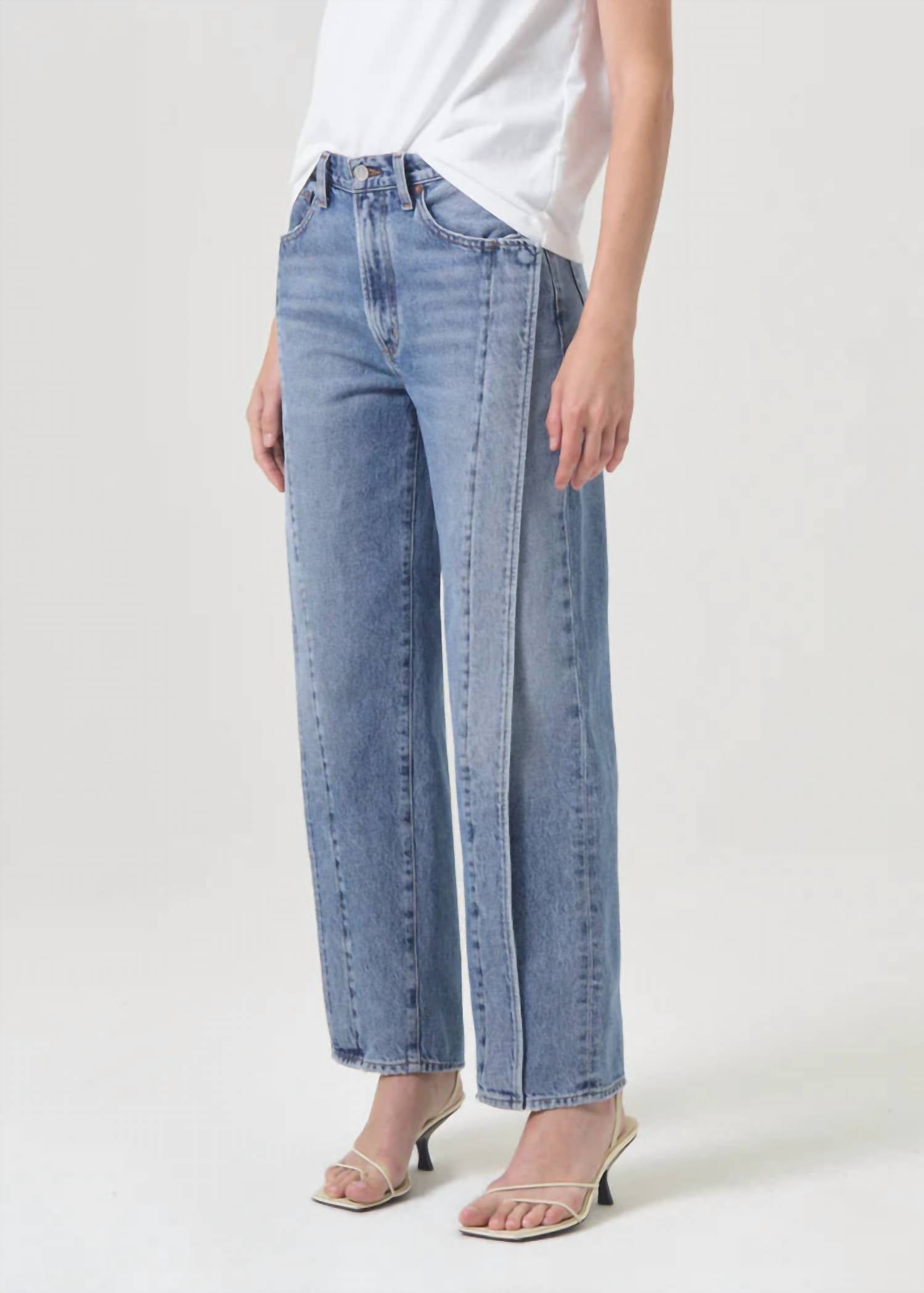 Agolde - The Fold High-rise Jeans