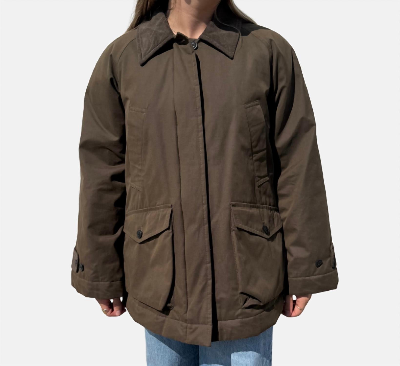 Palto Castagnaccio Aline Coat in brown - women's jacket
