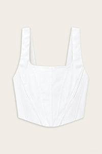 Jonathan Simkhai - Clio Cotton Bustier Top