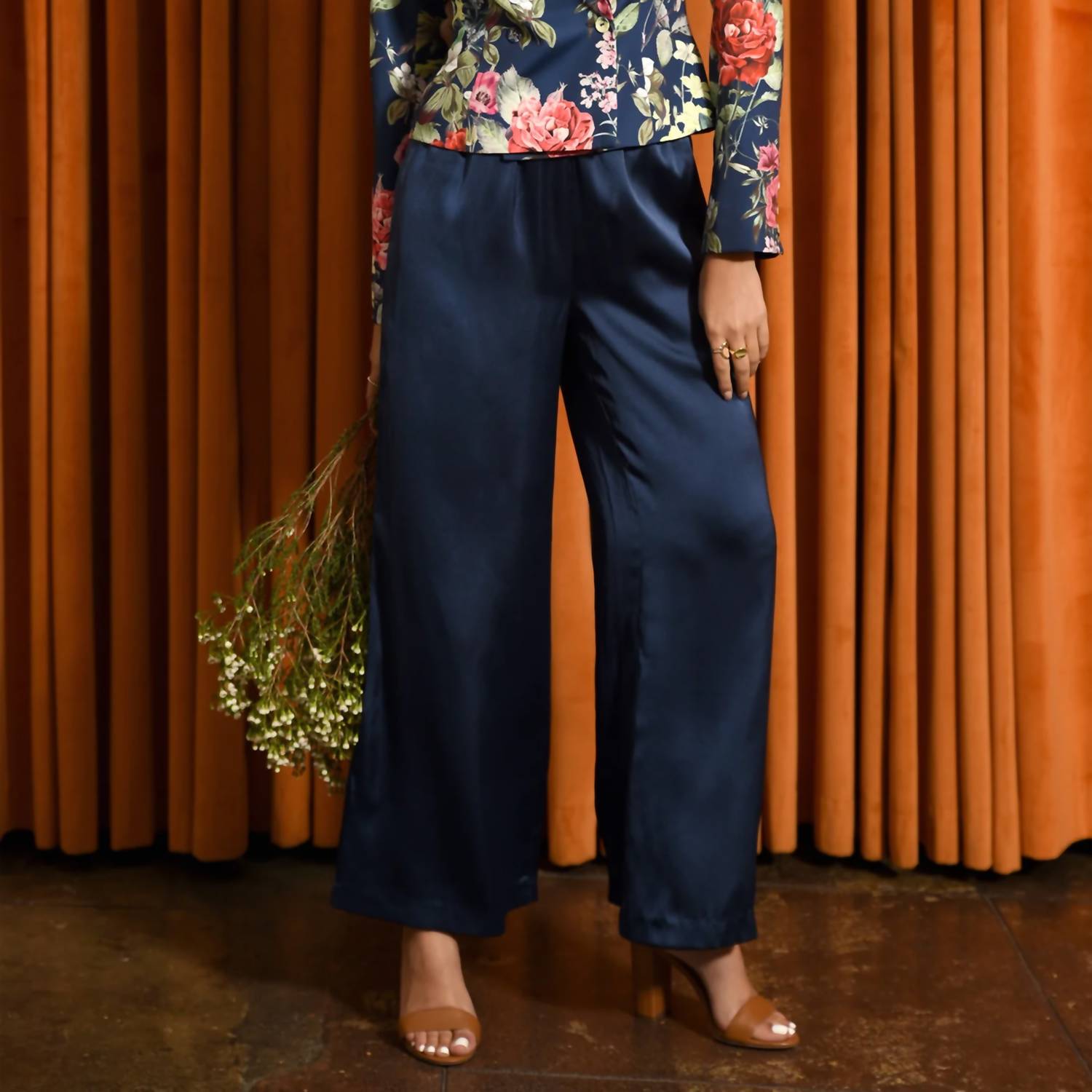 Adelyn Rae - Britt Satin Pants
