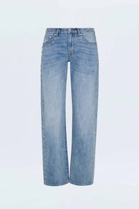 Pistola - Lexi Mid Rise Bowed Straight Jean