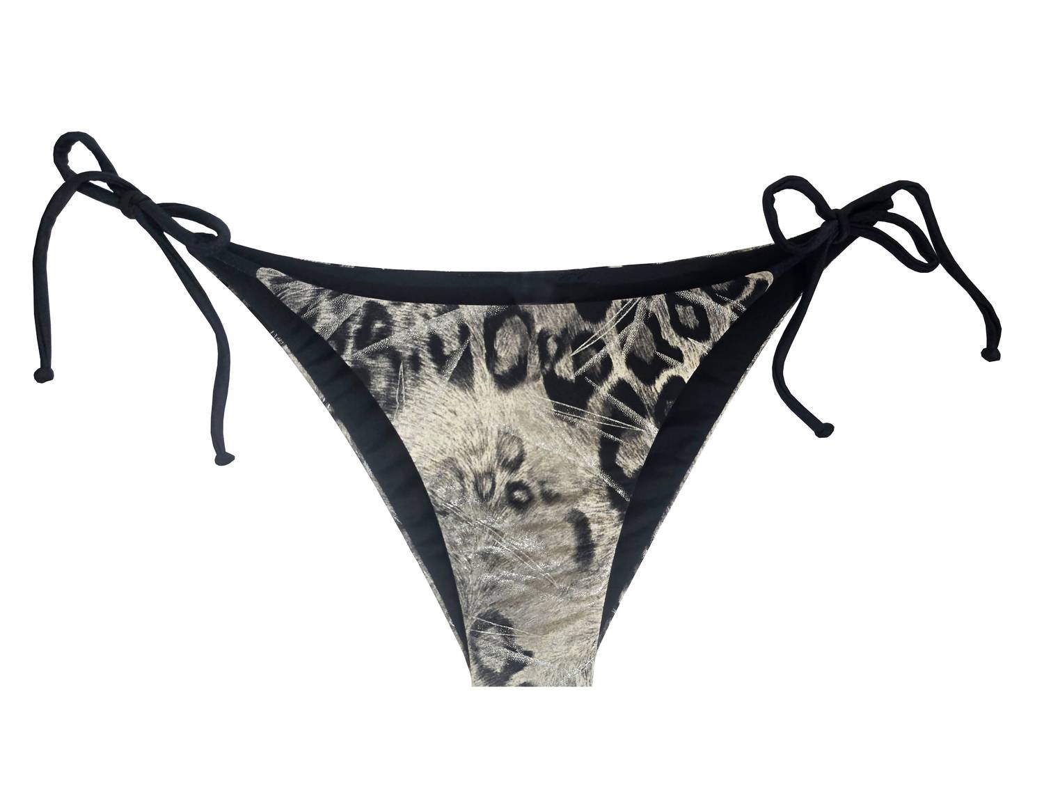 Ula Swimwear - Women's Reversible Cheetah Print Bikini Bottom