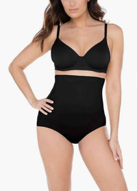 Miraclesuit Comfy Curves Hi-waist Brief in black - women's intimate
