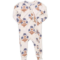 Pink Chicken - Baby Girls Ruffle Bamboo Romper