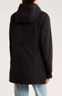 Michael Kors - Hooded Softshell Full Zip Polyester Coat