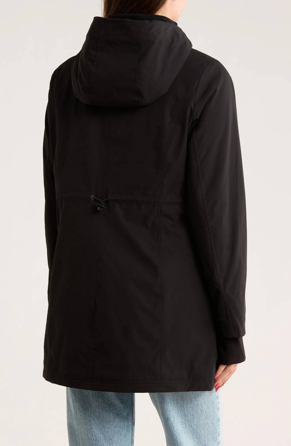 Michael Kors - Hooded Softshell Full Zip Polyester Coat