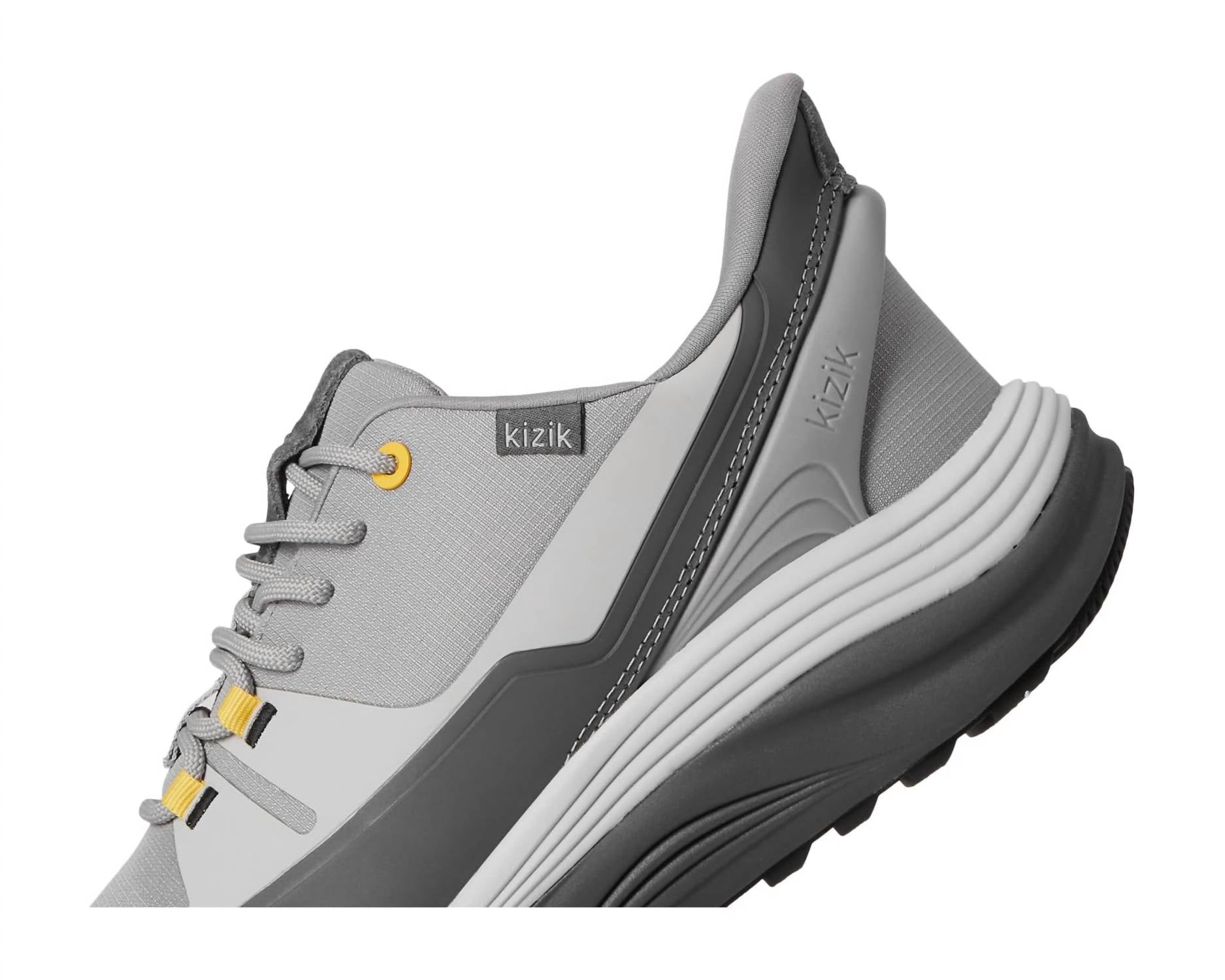 kizik Men's London Low Top Sneakers in alloy - men's sneaker - view 7