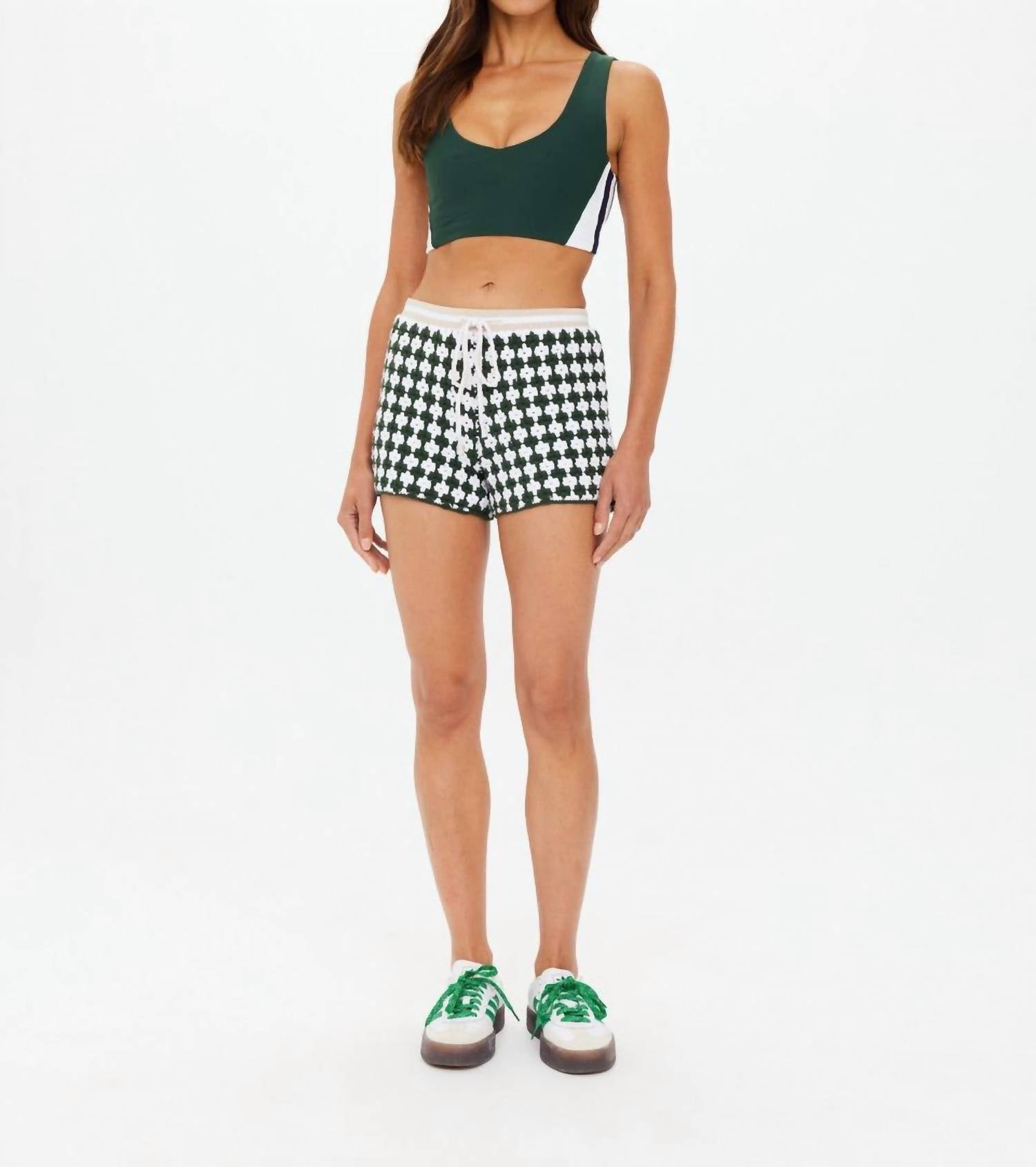 The Upside - Portobello Malik Crochet Short