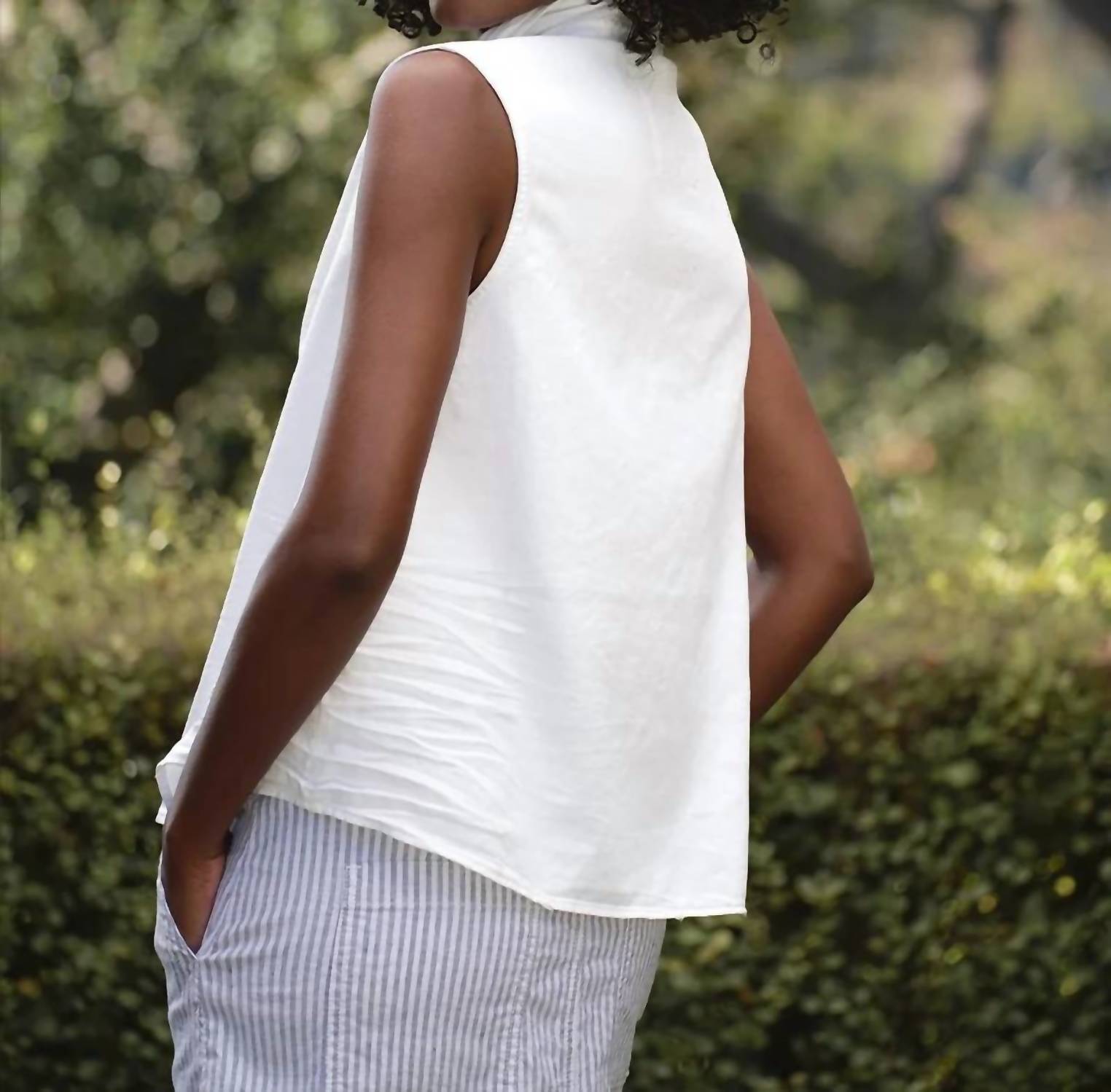 Frank & Eileen - Olivia Popover Henley Tank Top