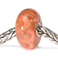 Trollbeads - Women's Coral Bubbles Glass Bead Charm