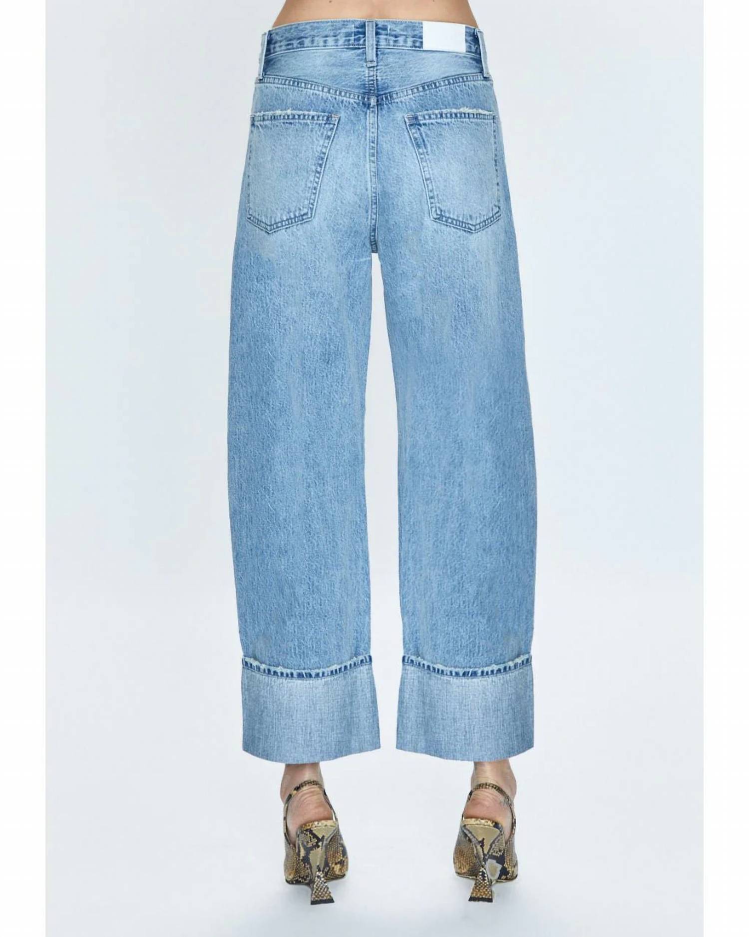Pistola - Ryder High Rise Cuffed Jeans