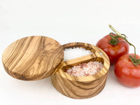 Natural Olivewood - Double Salt Cellar