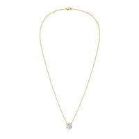 Diana M Jewels - 3.00 Cts Lab Grown Diamond Solitaire Pendant Necklace