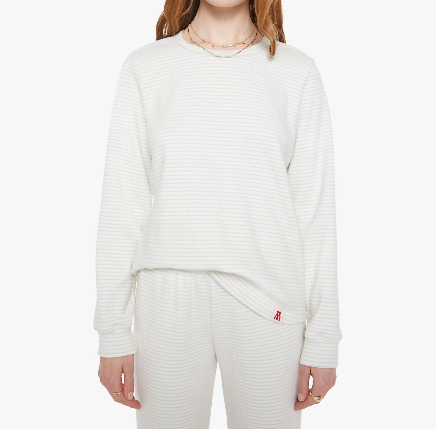 Mother Long Sleeve Boxy Goodie Goodie Tee in day to night - women's long sleeve top - view 4