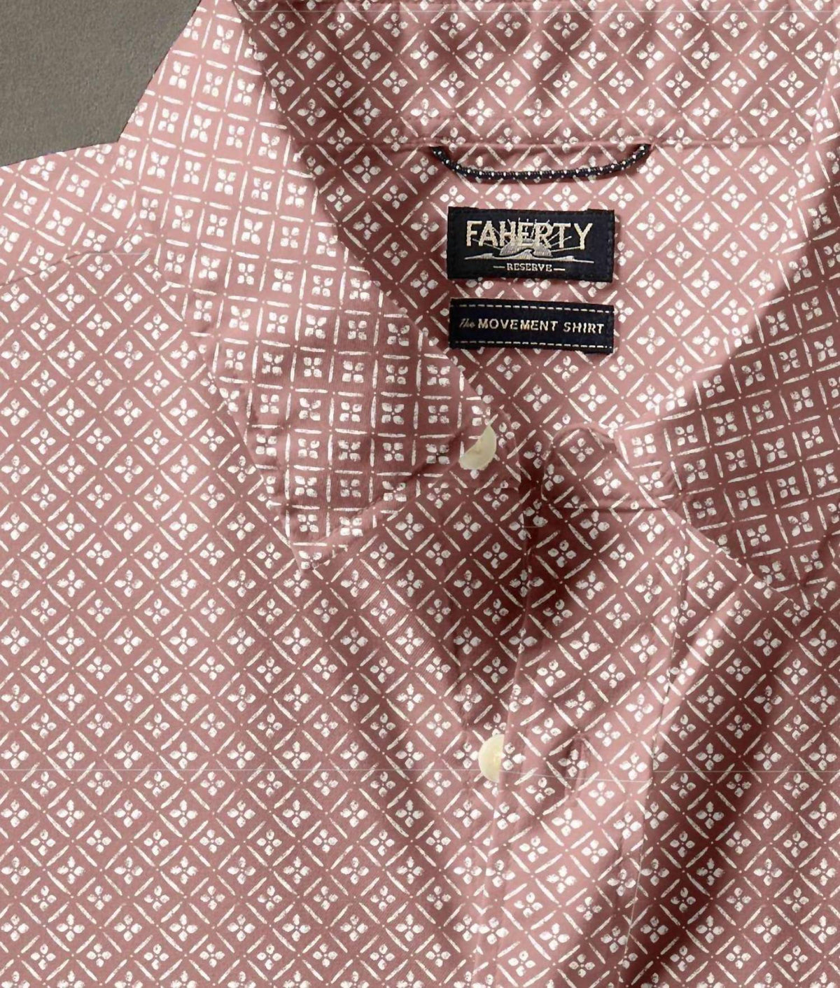 Faherty - Men's Short Sleeve Movement Monterey Shirt