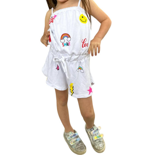 Flowers By Zoe - Kid's Just Love Romper