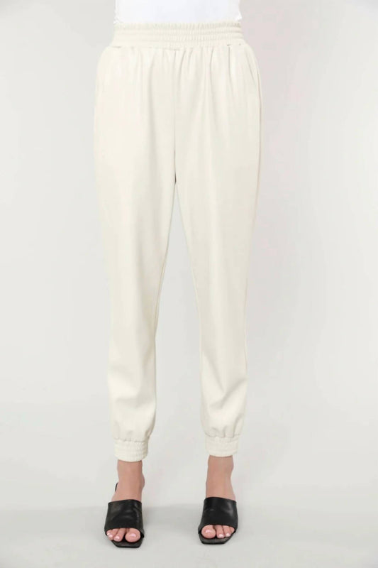 Dolce Cabo - Faux Leather Jogger