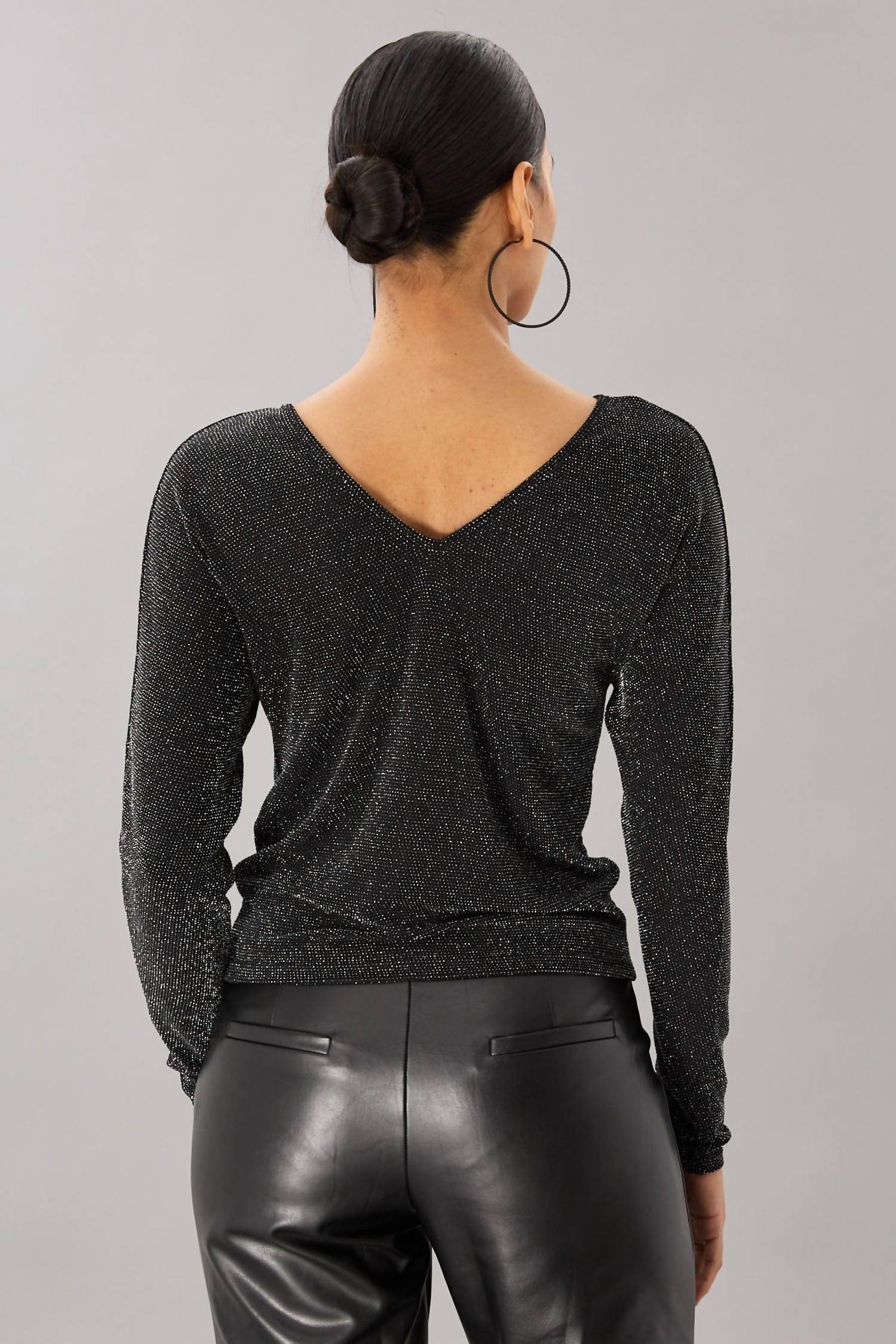 Lola & Sophie - Shimmer Scrunch Top