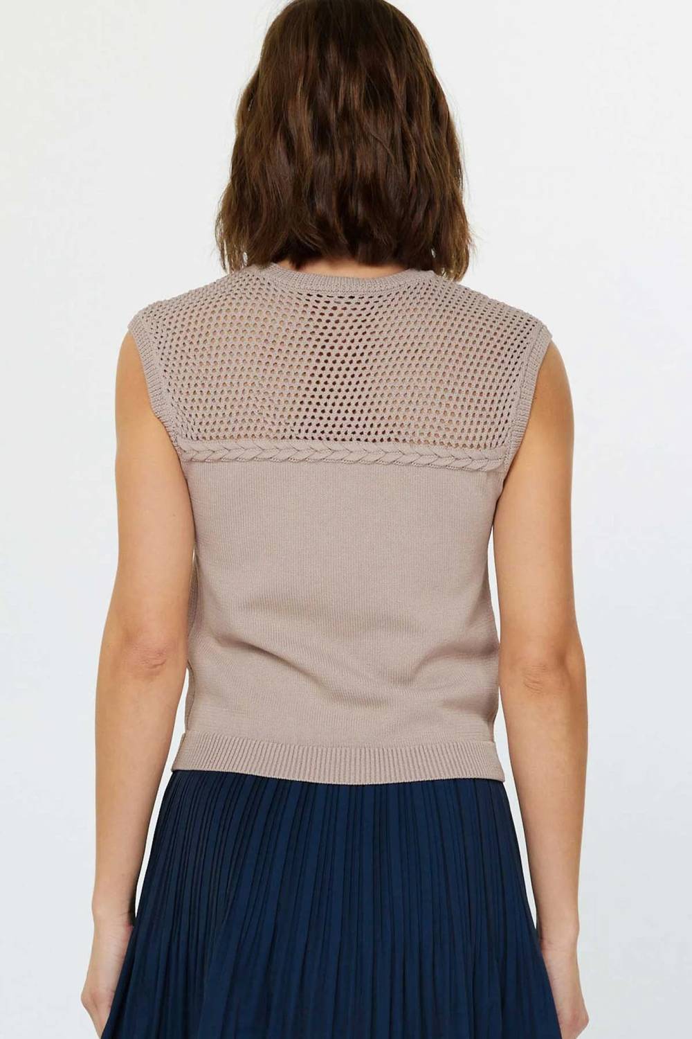 Current Air - Women's Stitched Sleeveless Sweater