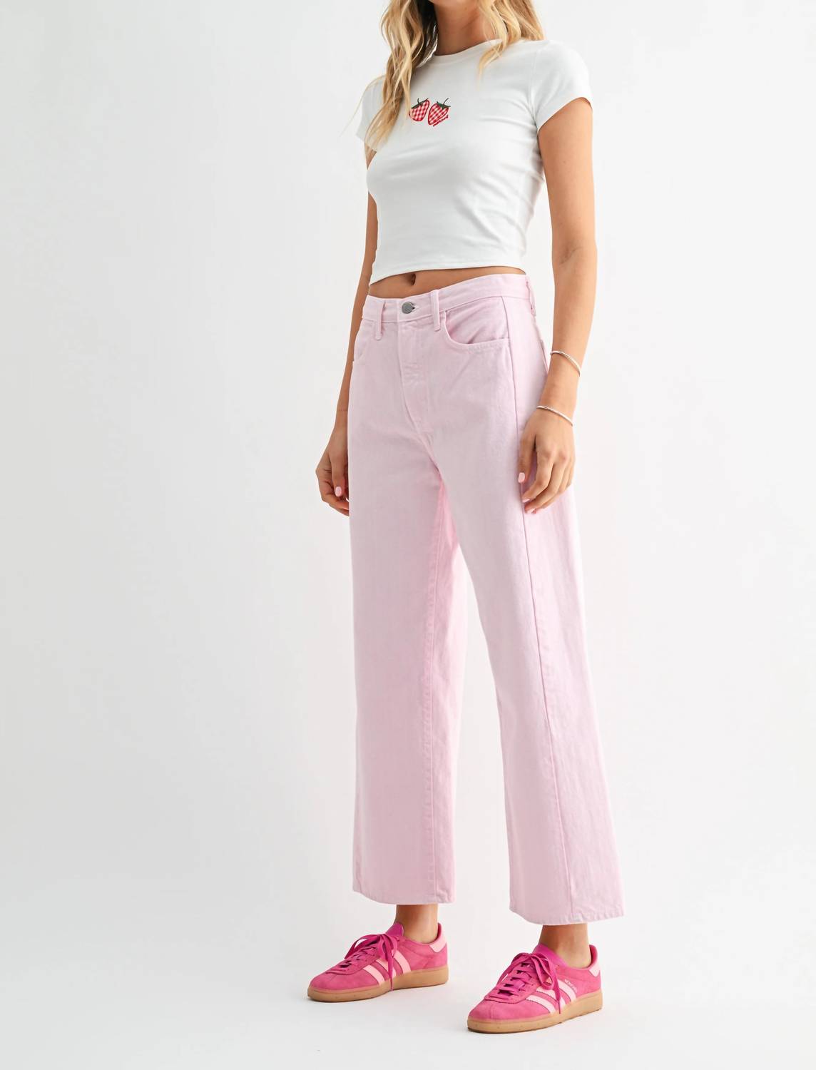 Just Black Denim - High-rise Barrel Jean