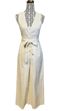 Btfl-Life - Women's Kennedy Button Down Jumpsuit