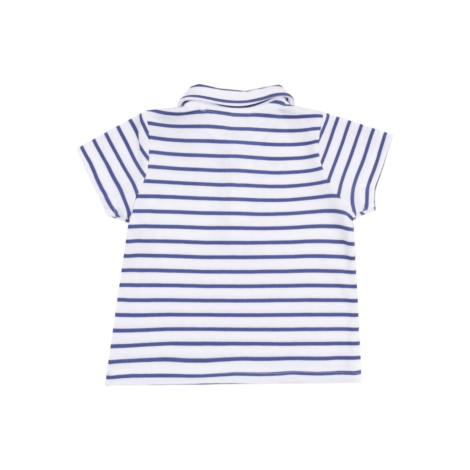 Angel Dear - Rib Shirt & French Terry Short Set