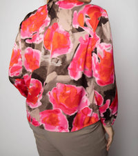 Nzt By Nic+Zoe - Rosy Outlook Top - Plus