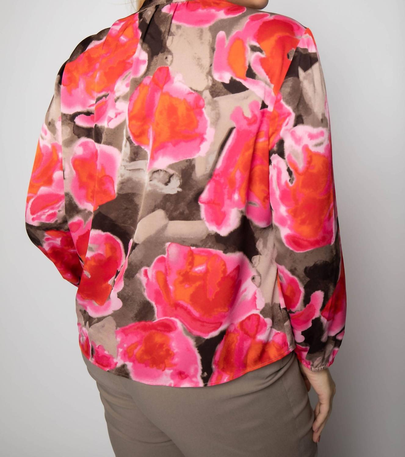 Nzt By Nic+Zoe - Rosy Outlook Top - Plus