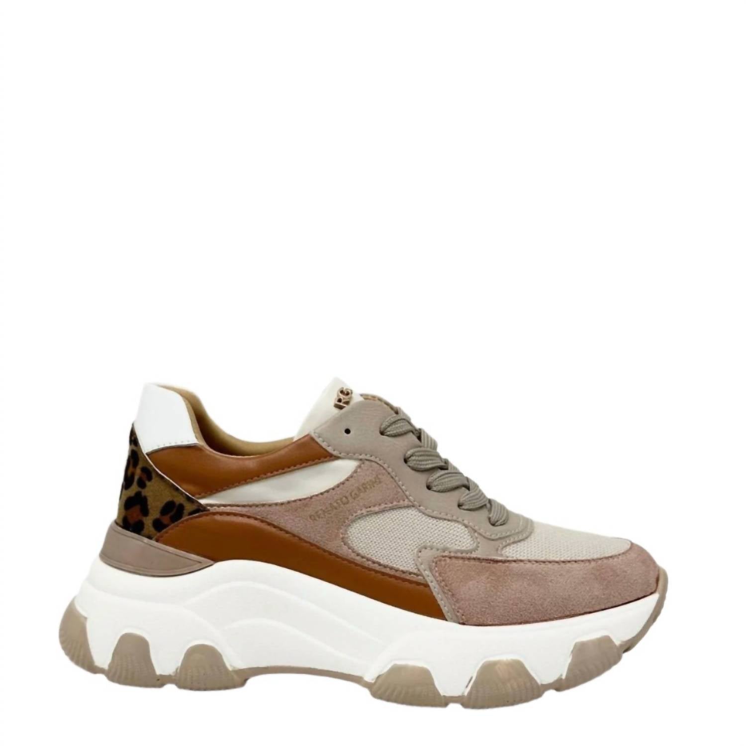 Renato Garini - Women's Platform Print Sneakers