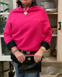Ee:Some - Slouch Mock Neck Sweater