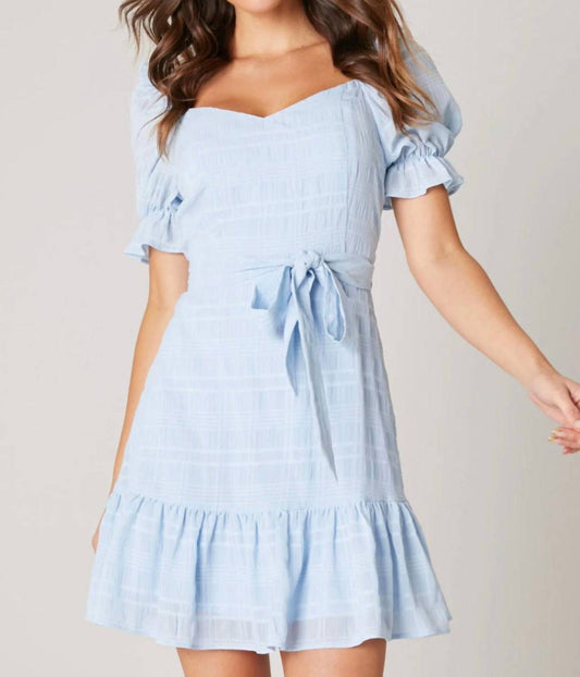 Sugarlips - Taya Sweetheart Puff Sleeve Dress