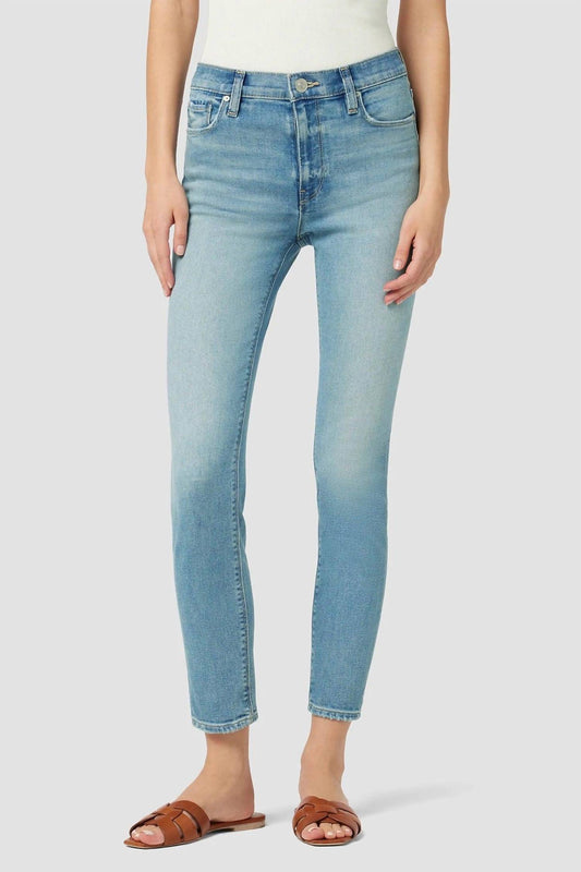 Hudson - Barbara High Rise Super Skinny Ankle Jeans