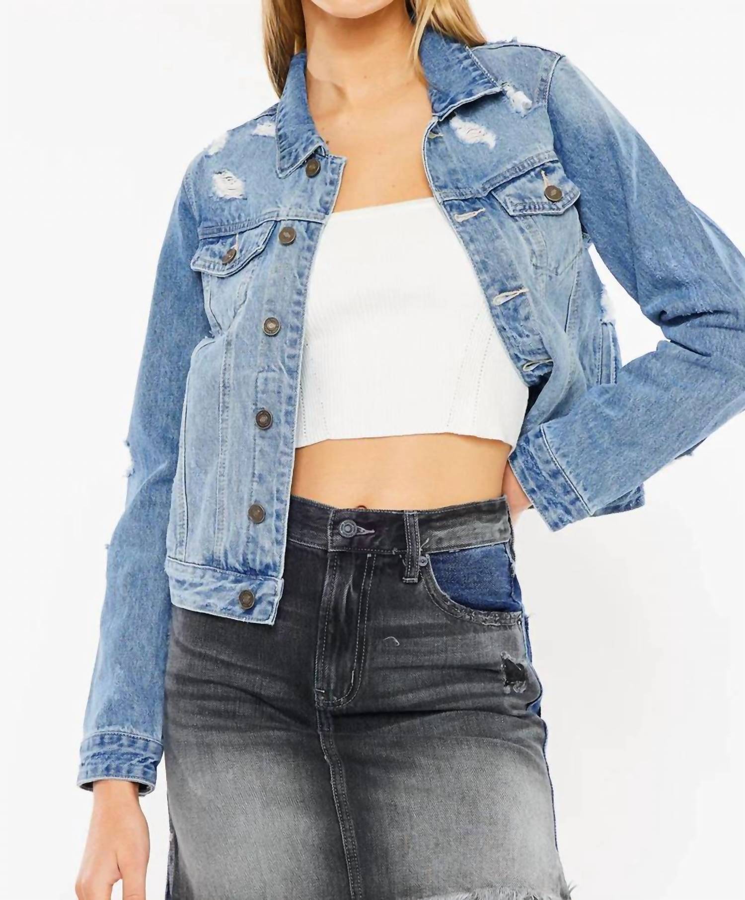 Kancan - Henney Classic Trucker Jean Jacket