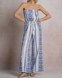 Elan - Cayenne Strapless Jumpsuit