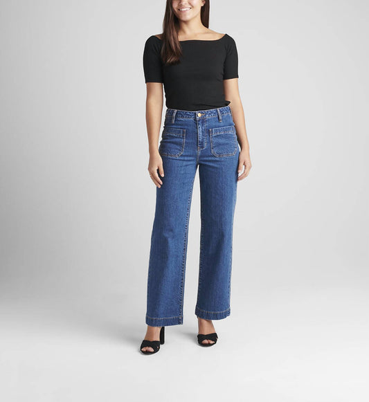 Sophia High Rise Wide Leg Jean