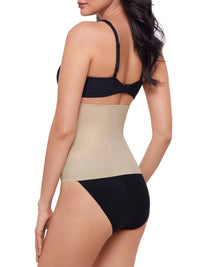 Miraclesuit Modern Miracle Step-in Waist Cincher in waist cincher in warm beige - women's intimate - detail view