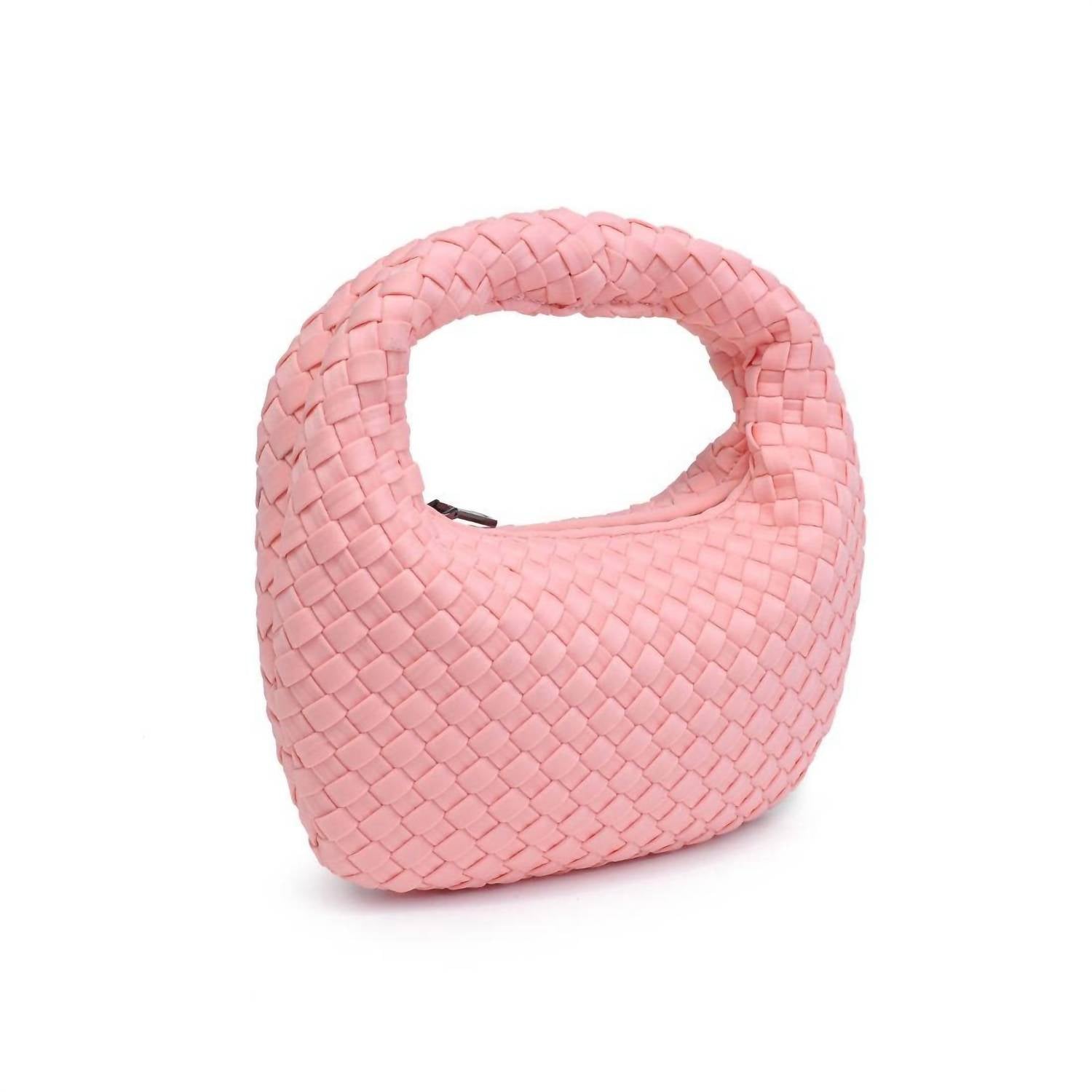 Sol And Selene - Women's Dream Small Woven Neoprene Hobo Bag