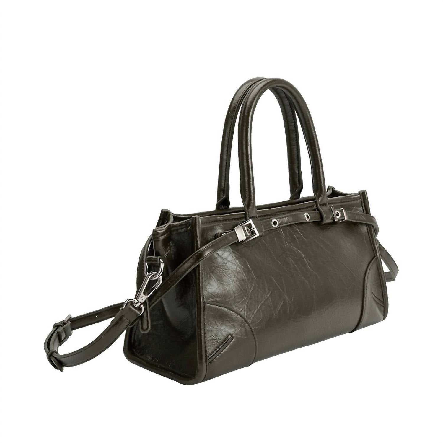 Melie Bianco - Rhonda Recycled Vegan Leather Top Handle Bag