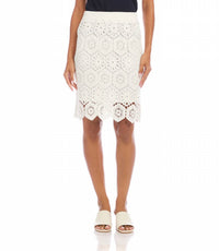 Karen Kane - Crochet Mini Skirt