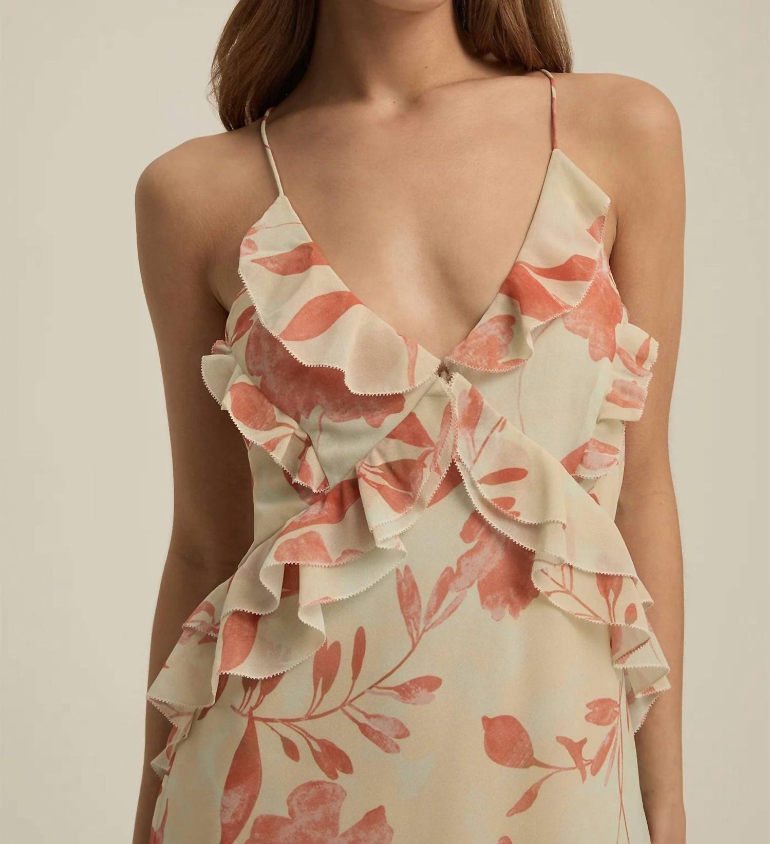 Favorite Daughter Who Me Dress in beige - women's dress - alternate view