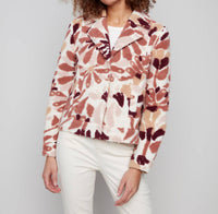 Charlie B - Sherpa Flocked Fleece Short Jacket