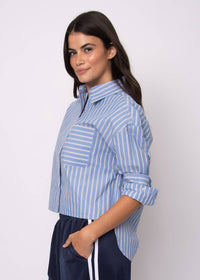 Rd Style - Kerwin Crisp Poplin Top