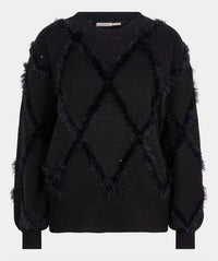 Esqualo - Frieda Fuzzy Sequin Sweater