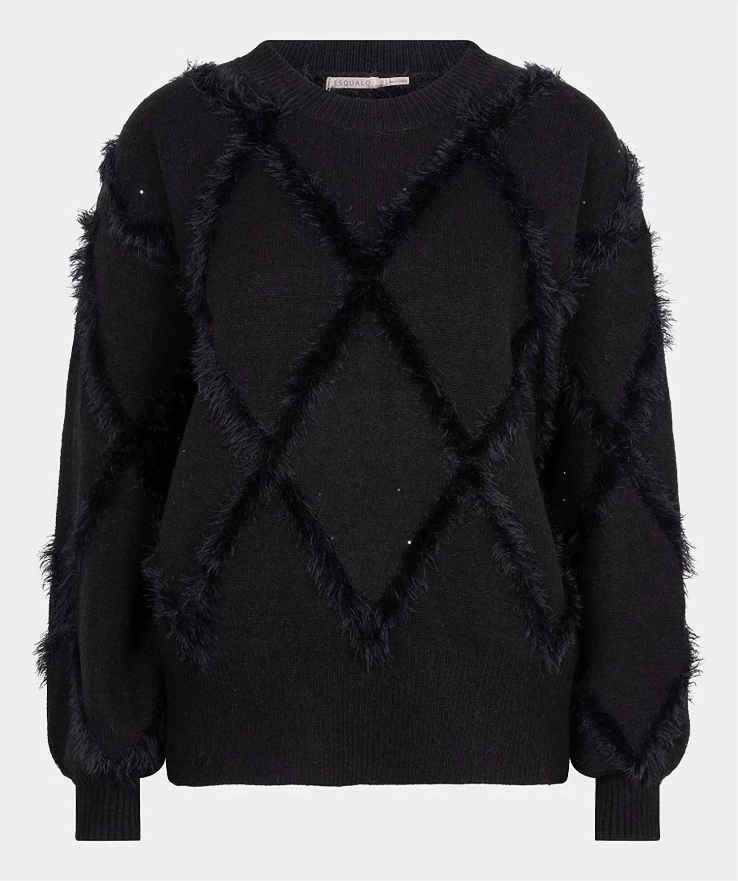 Esqualo - Frieda Fuzzy Sequin Sweater