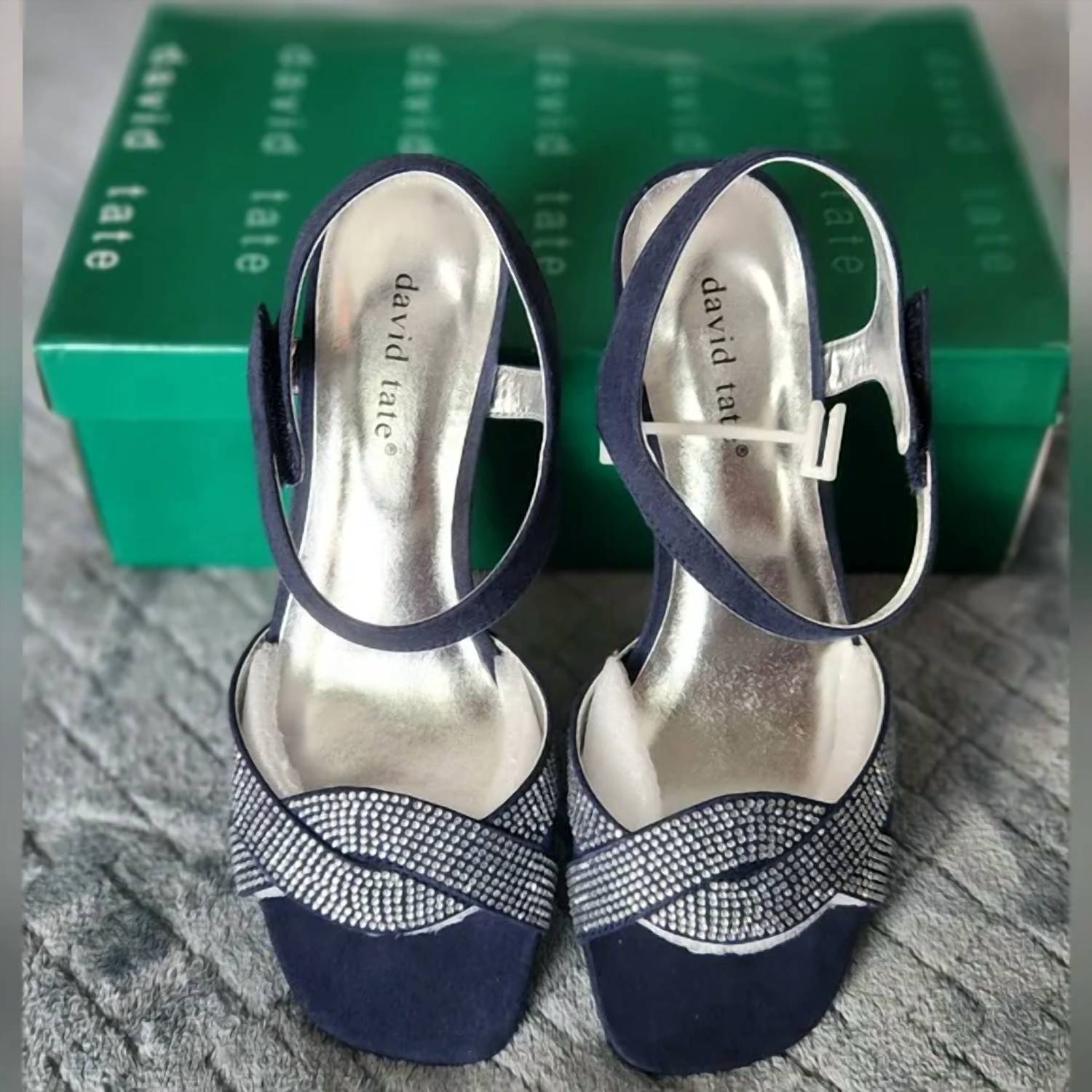 David Tate Women's Nova Sandal in navy - women's sandal
