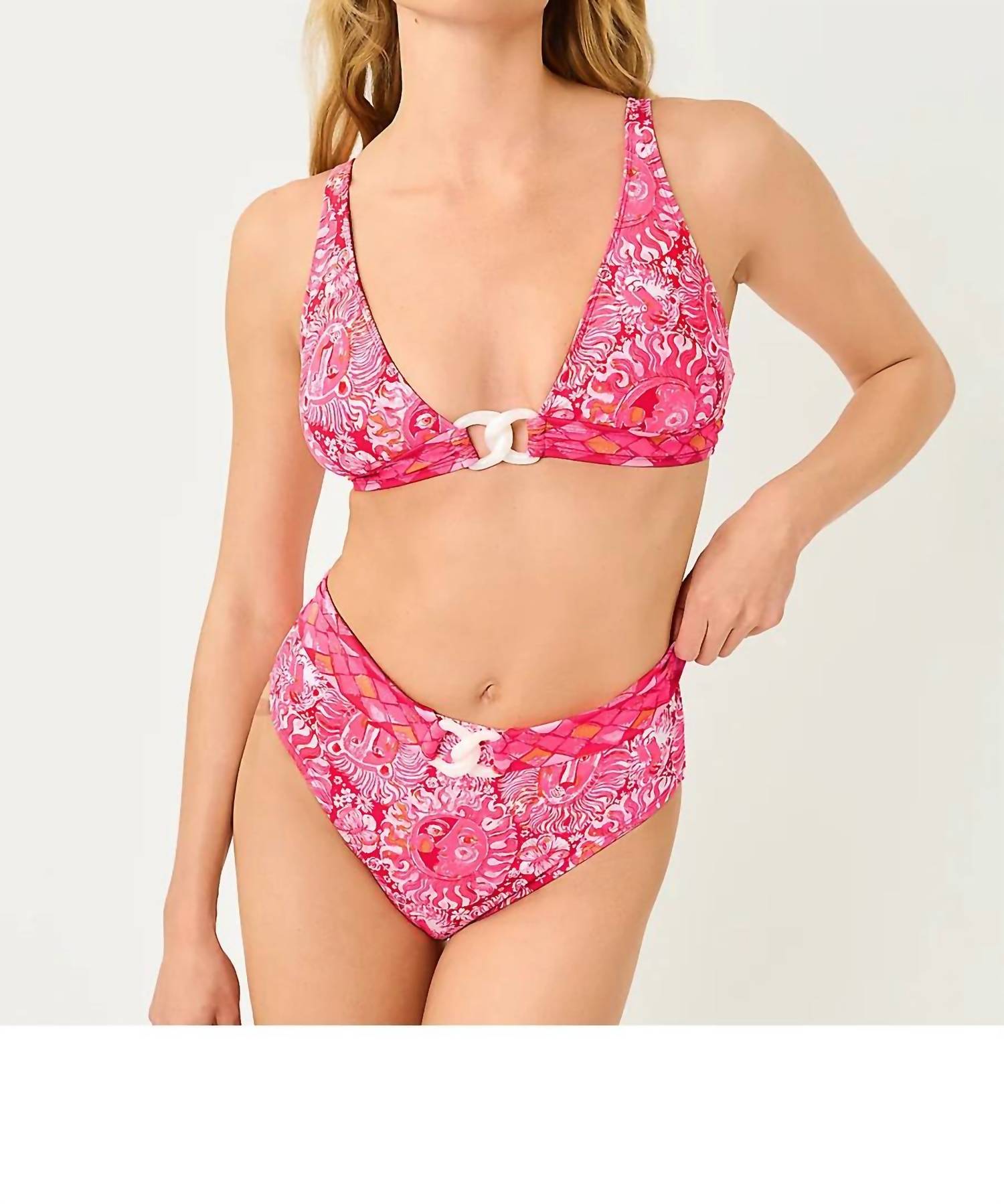 Lilly Pulitzer - Lyall High Waisted Bikini Bottom