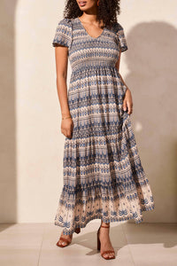 Tribal - Tiered Maxi Dress