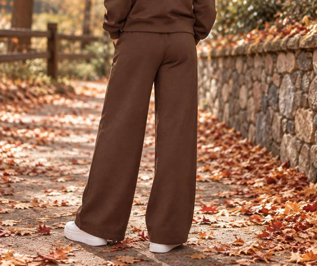 Zenana - Scuba Wide Leg Pants